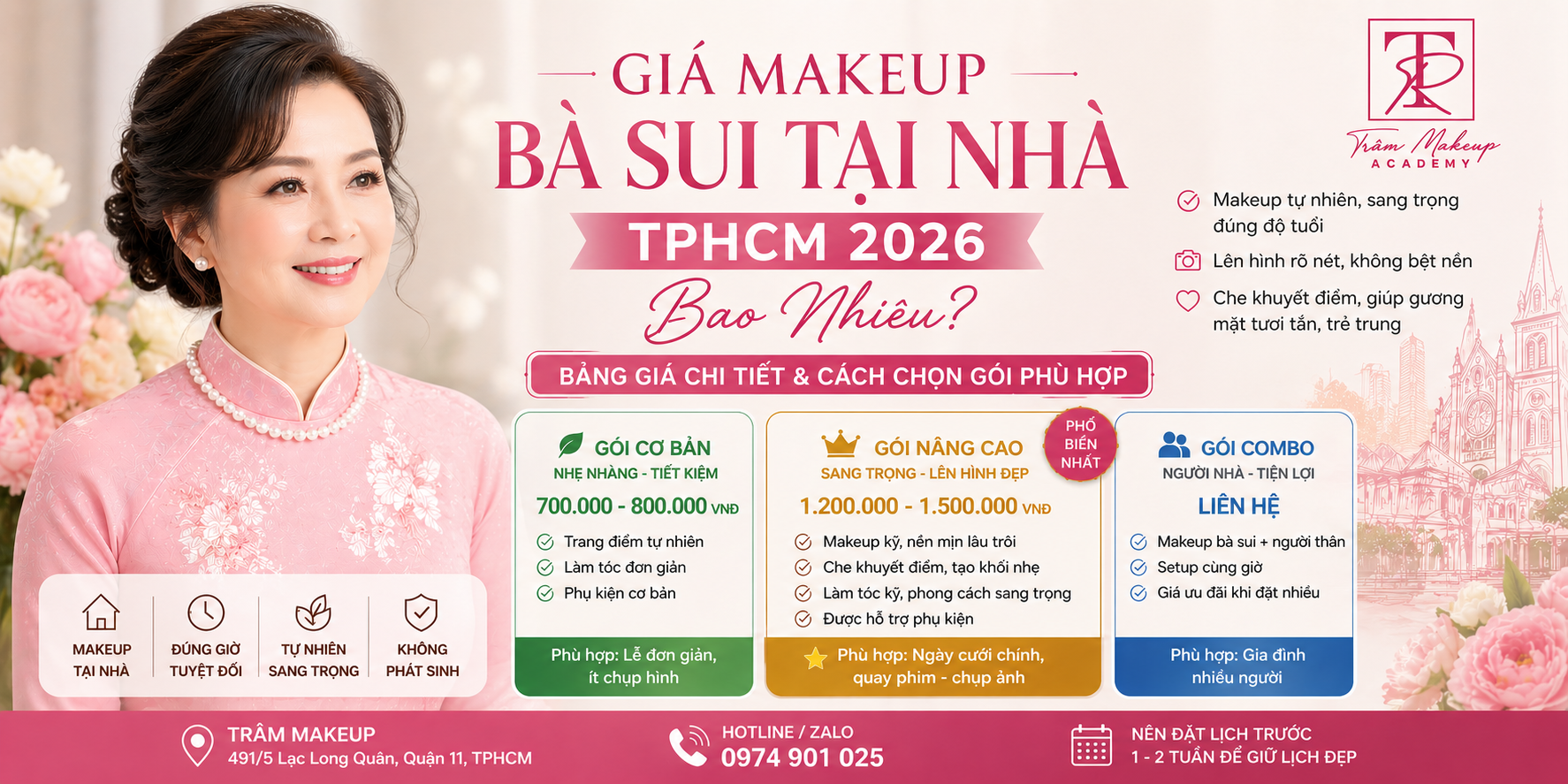 giá makeup bà sui